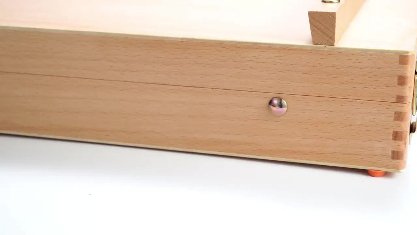 Beechwood Adjustable Easel Stand For Painting And Sketching