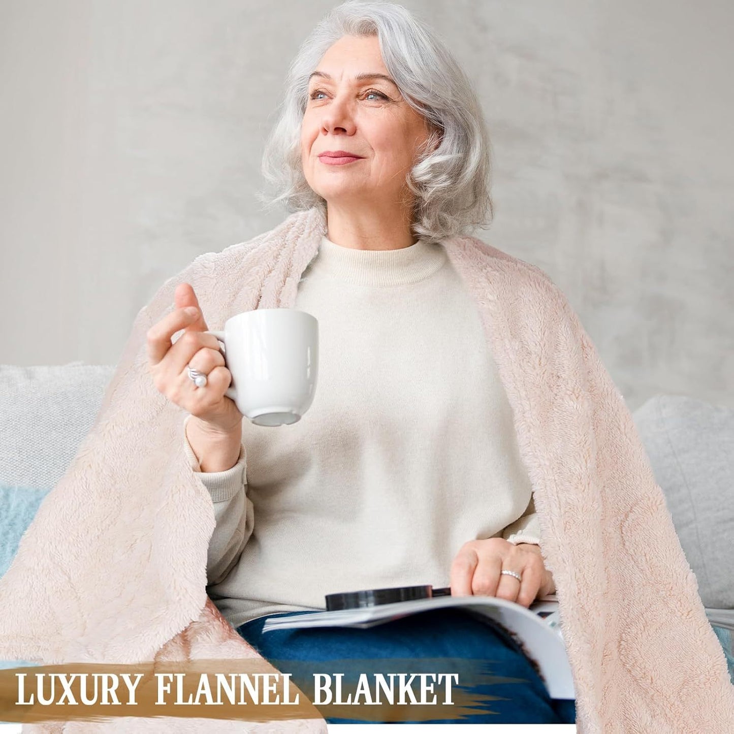 Retirement Gifts for Women, Funny Gift Box Set with Blanket, Mug with Lid and Spoon, Candle, Socks, Tote Bag, Card, Happy Retirement Gift for Coworker, Boss, Friend, Mom, Teacher