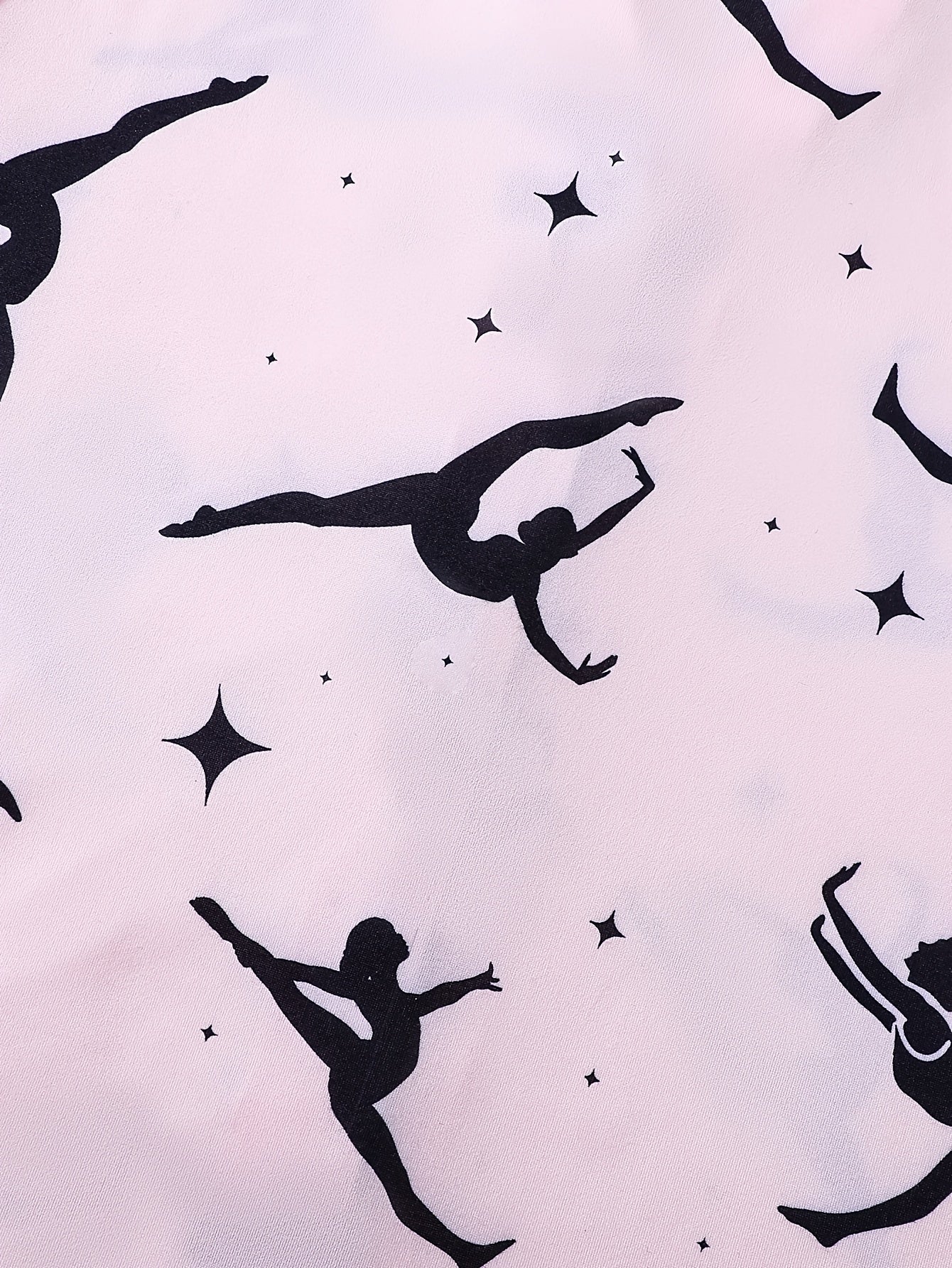 Girls' 2pcs sleeping suit with flame retardant short sleeves, new pink base, cartoon printed dance for little girls, comfortable casual medium and large's wear for parties., Sleepwear For Girls, Dance Party Wear, Short Sleeve