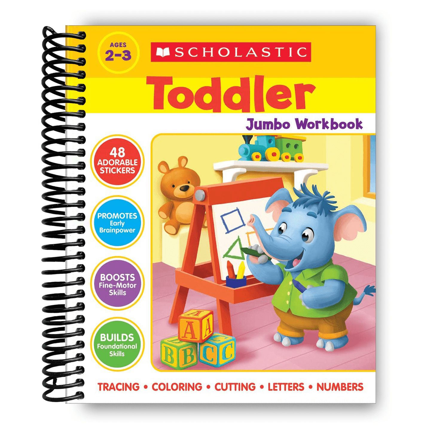 Scholastic Toddler Jumbo Workbook