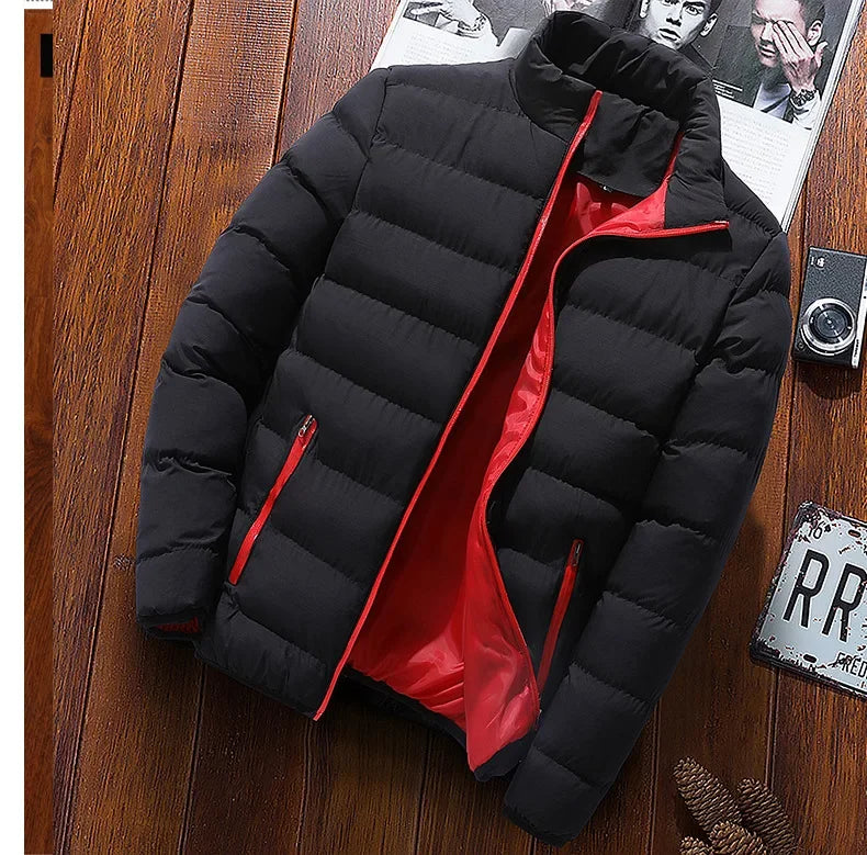 CN Winter Zip Jacket for Men and Women Cotton Outerwear