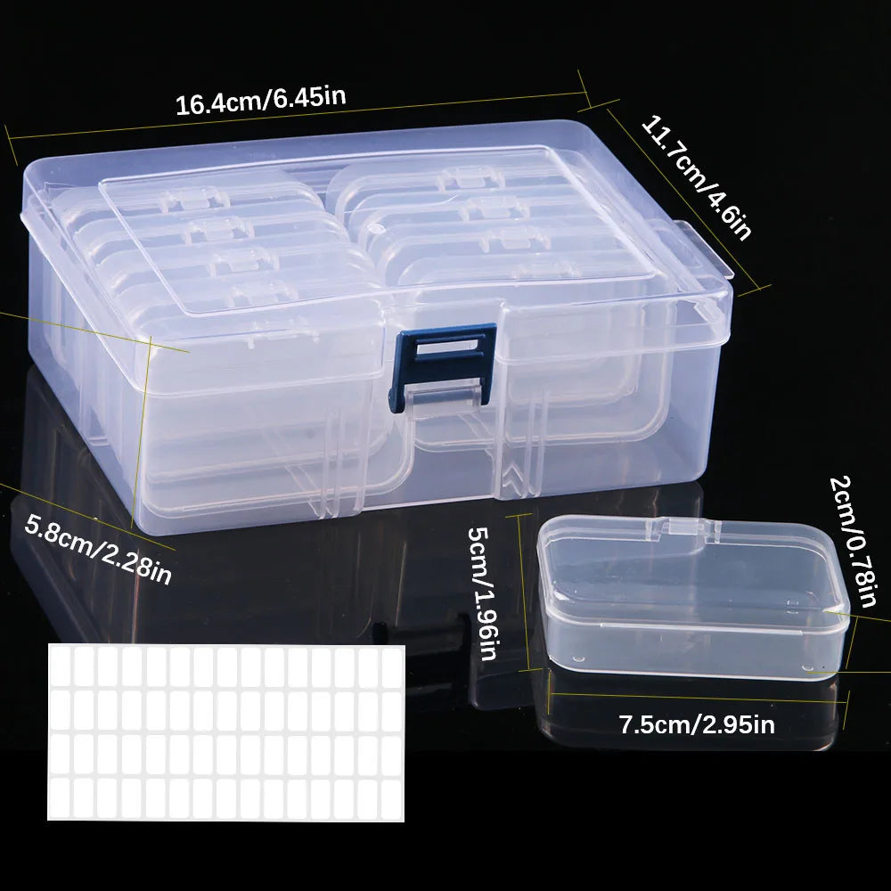 NONEDIY Diamond Painting Storage Box Mosaic Organizer 4 10 12 26 Slots