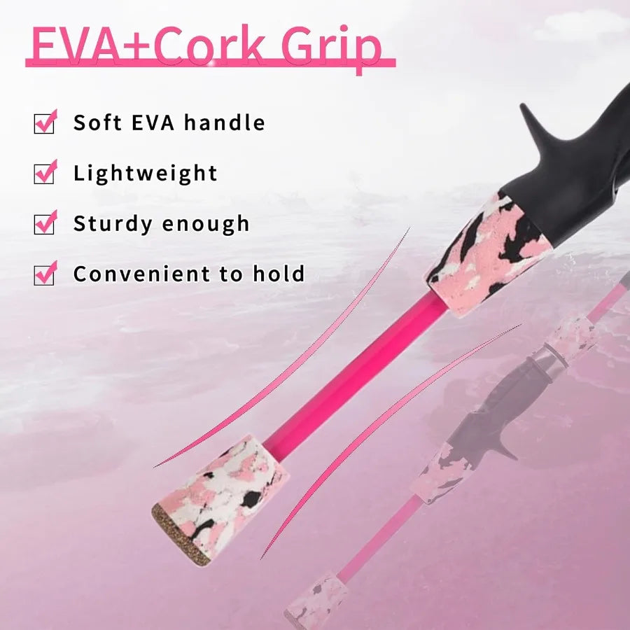 Hignconcerned Portable Telescopic Fishing Rod And Reel Kit