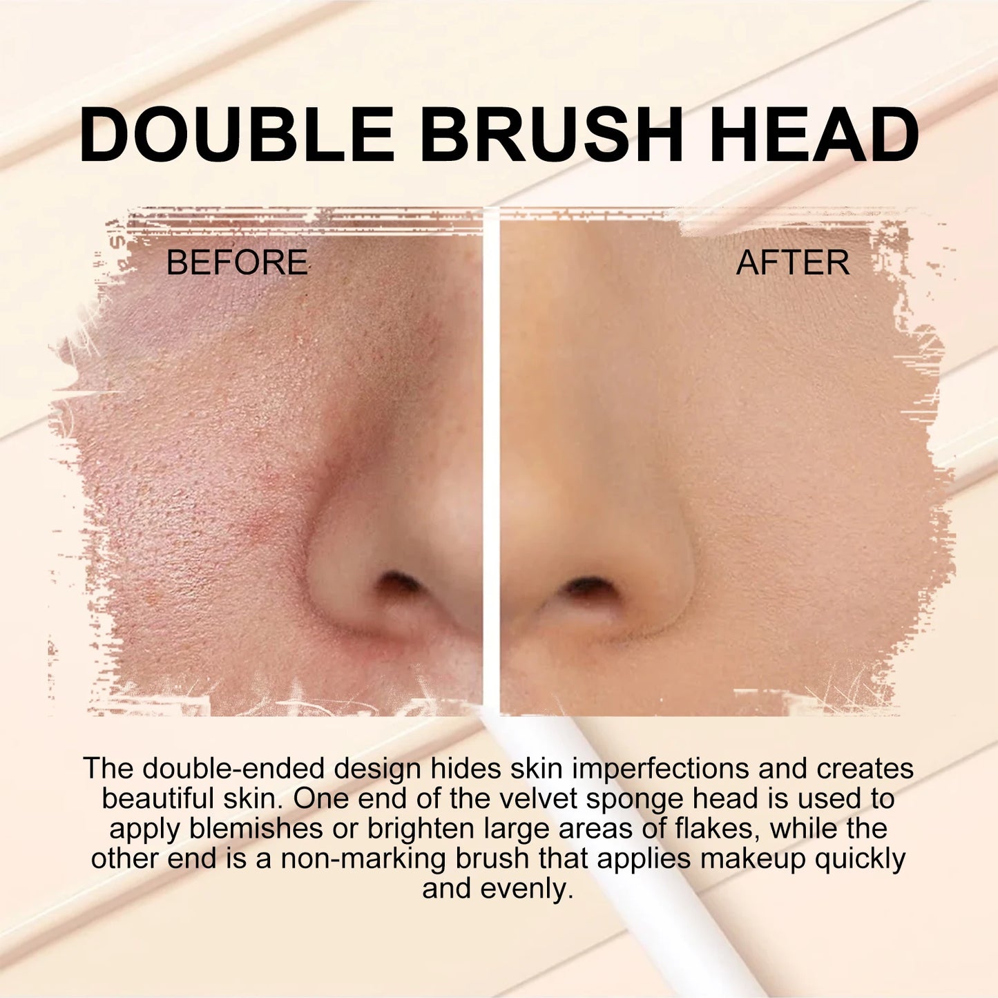 Eelhoe Double Head Concealer Highlighter Brightening Matte