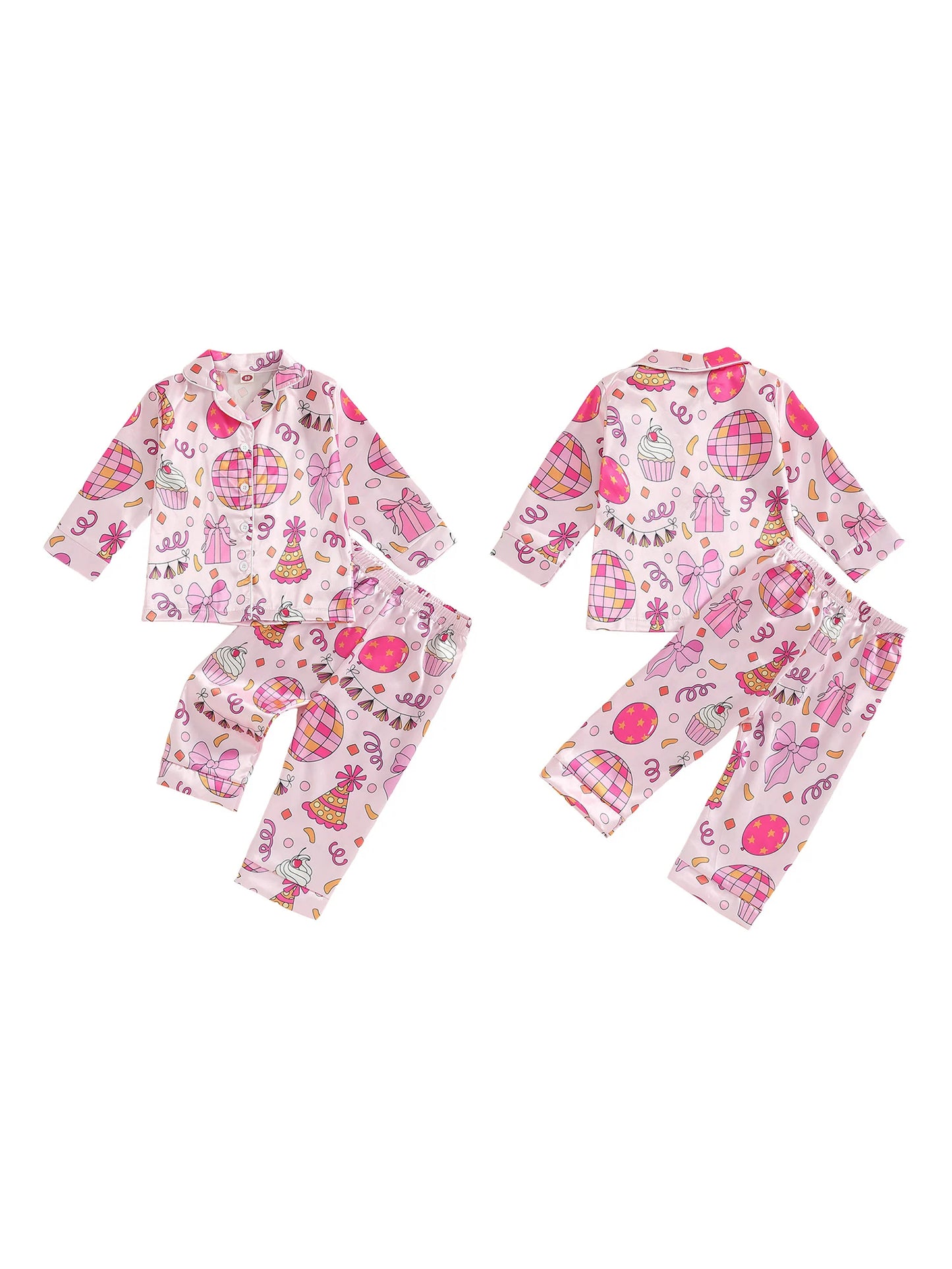 Two Piece Baby Pajamas Set For Boys Christmas Sleepwear Long Sleeve Button Down Tops And Pants 0 To 12 Months