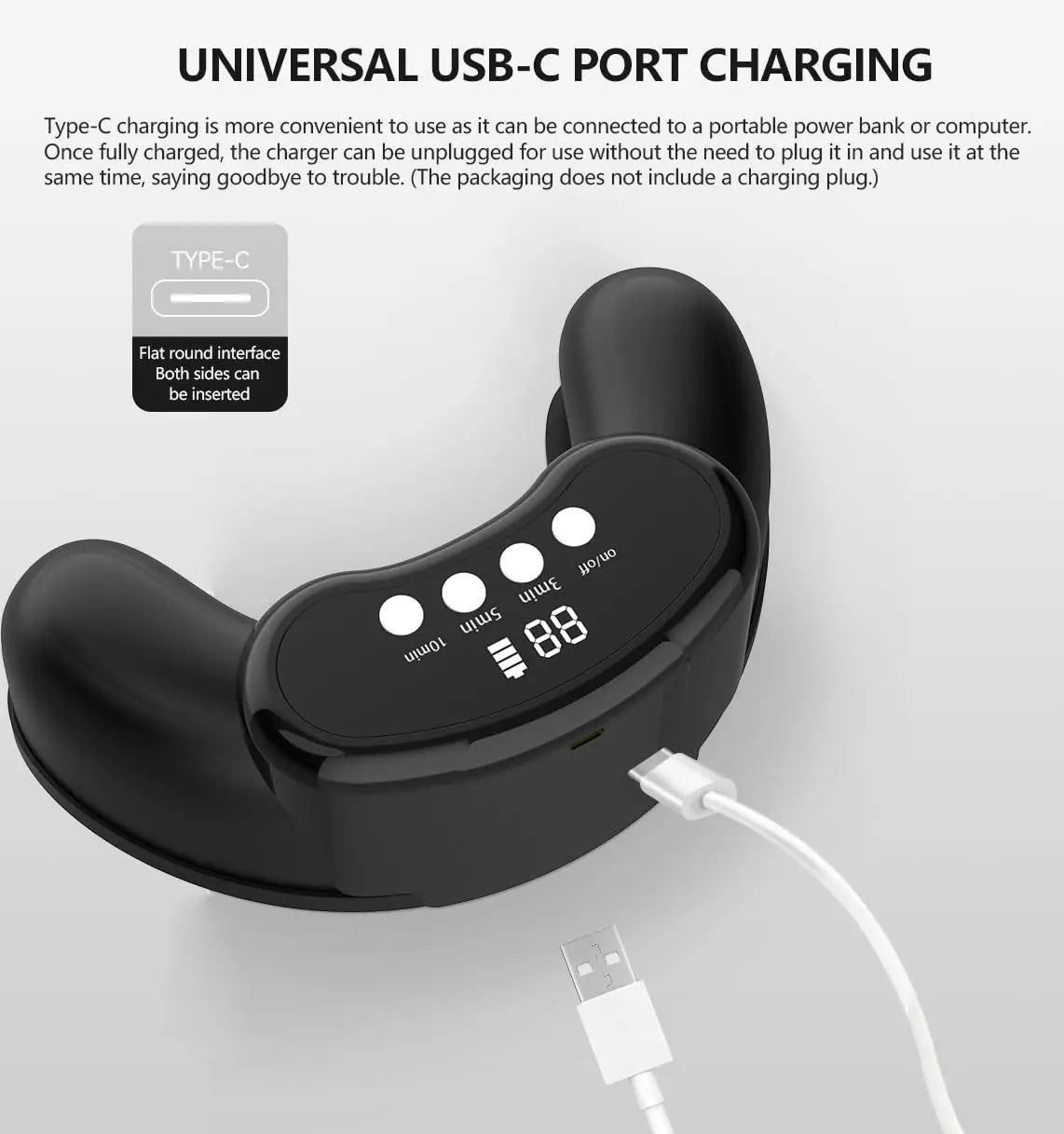 45W Nail Fungus Treatment Device 30LED Rechargeable 470nm 905nm Blue Light with Digital Displays Addressing Weak&Damaged Nails