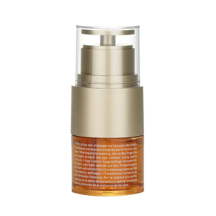 Clarins Double Serum Eye Global Age Control Concentrate 0.6 oz/ 20ml, Original Skin Cares, Beauty Health