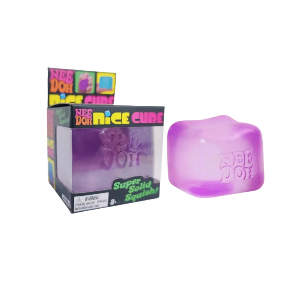Needoh Nice Cube Sensory Toy for Anxiety Relief and Stress