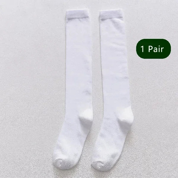 WHLYZ YWCN Men Cotton Knee High Business Socks For Dress