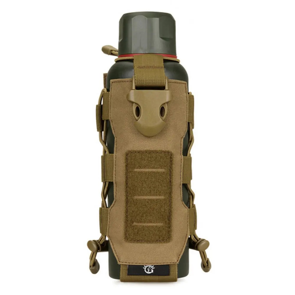MOLLE Nylon Water Bottle Holder Bag For Outdoor Climbing Mountaineering Hiking Camping Travel Tactical Pouch