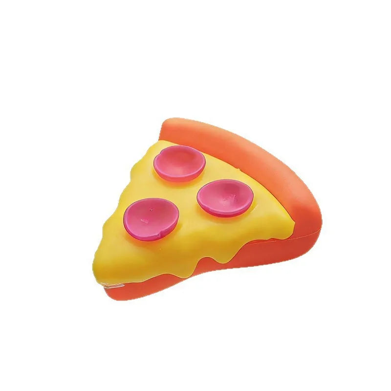 Needoh Pizza Sensory Fidget Cube Stress Relief Toy