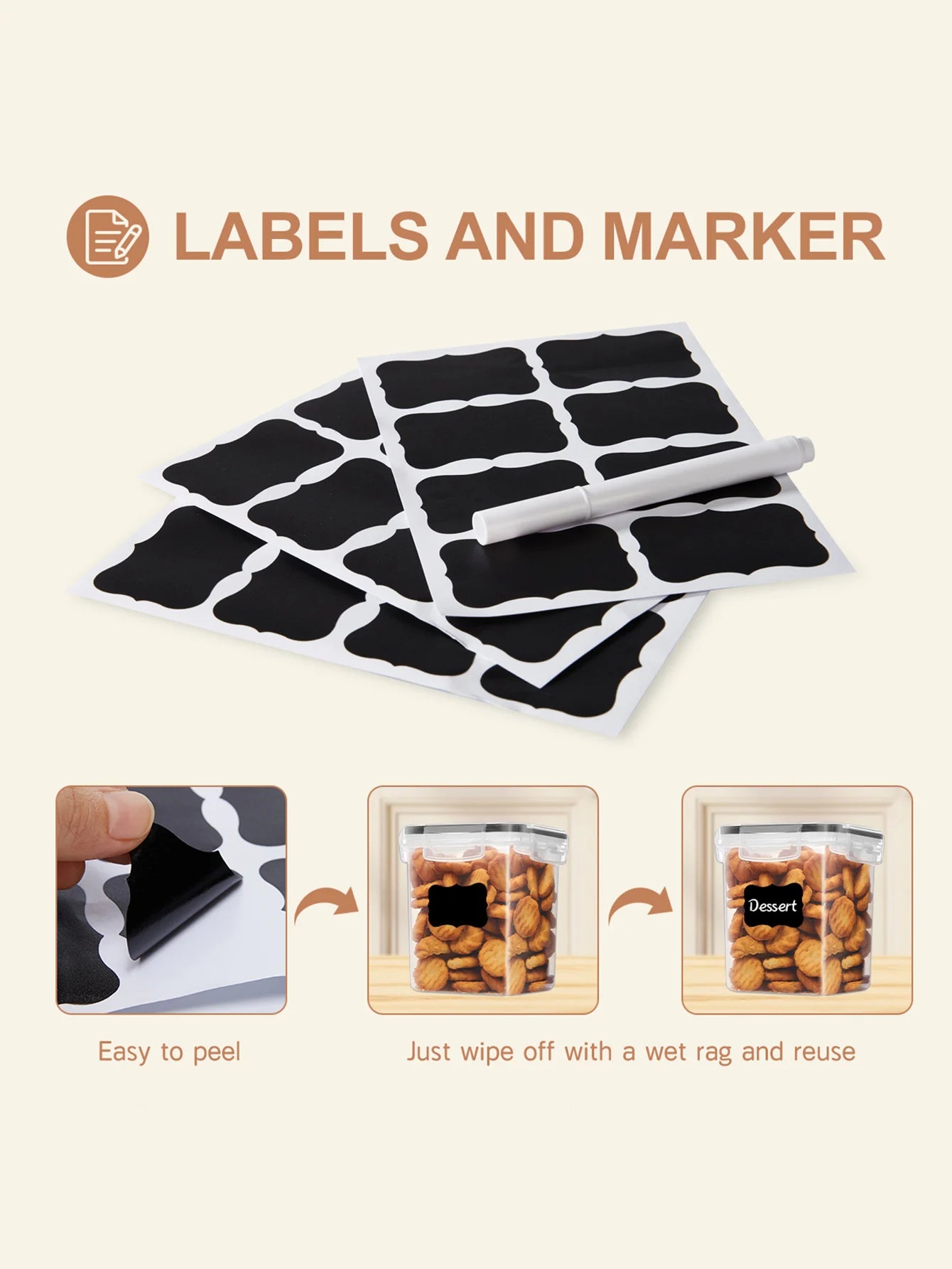 48 Piece Kitchen Decor And Accessories Complete Food Storage Containers With Lids Clear Food Jars Reproof Sealed Crisper