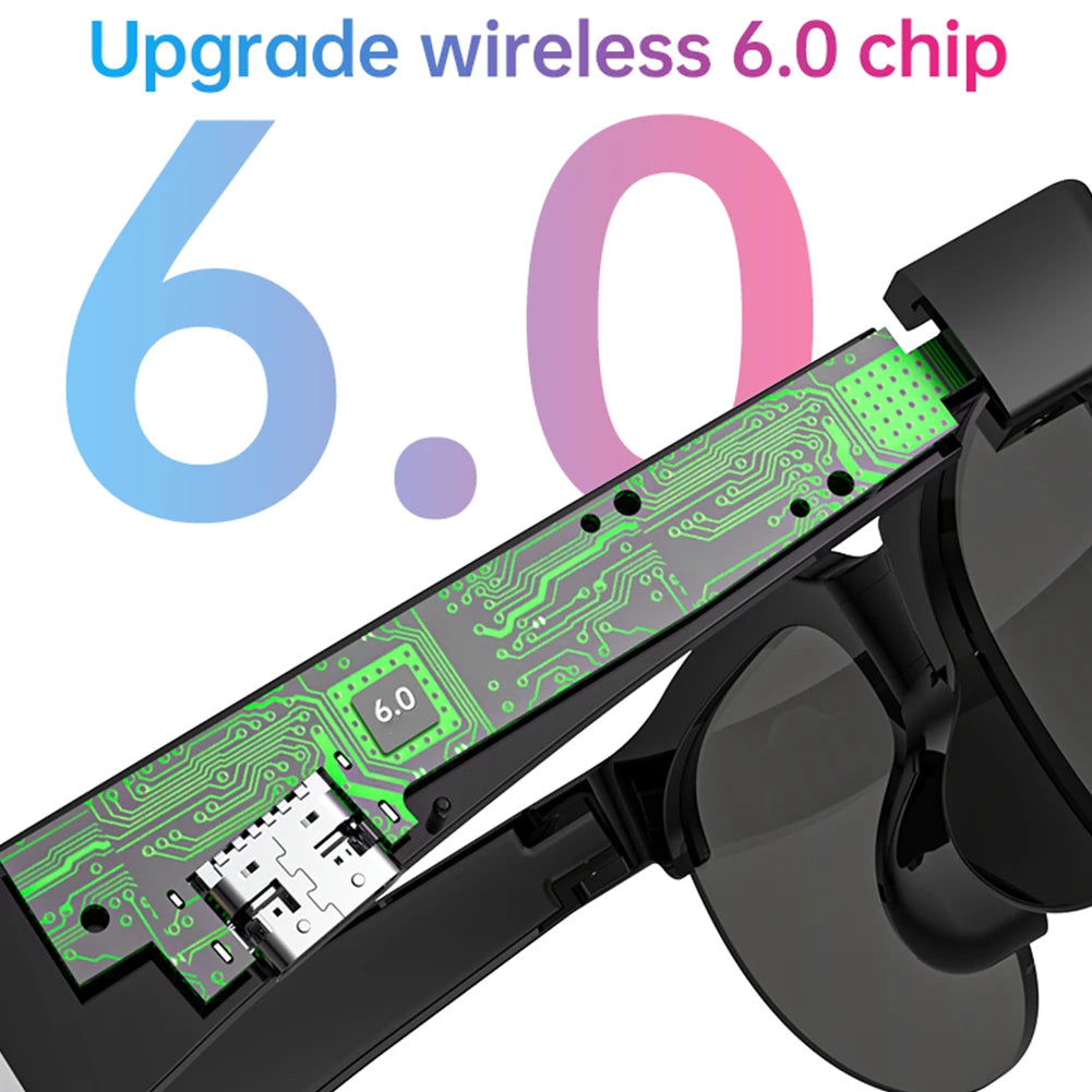 Mojoyce BT Sunglasses AI Translator Glasses UV Protection