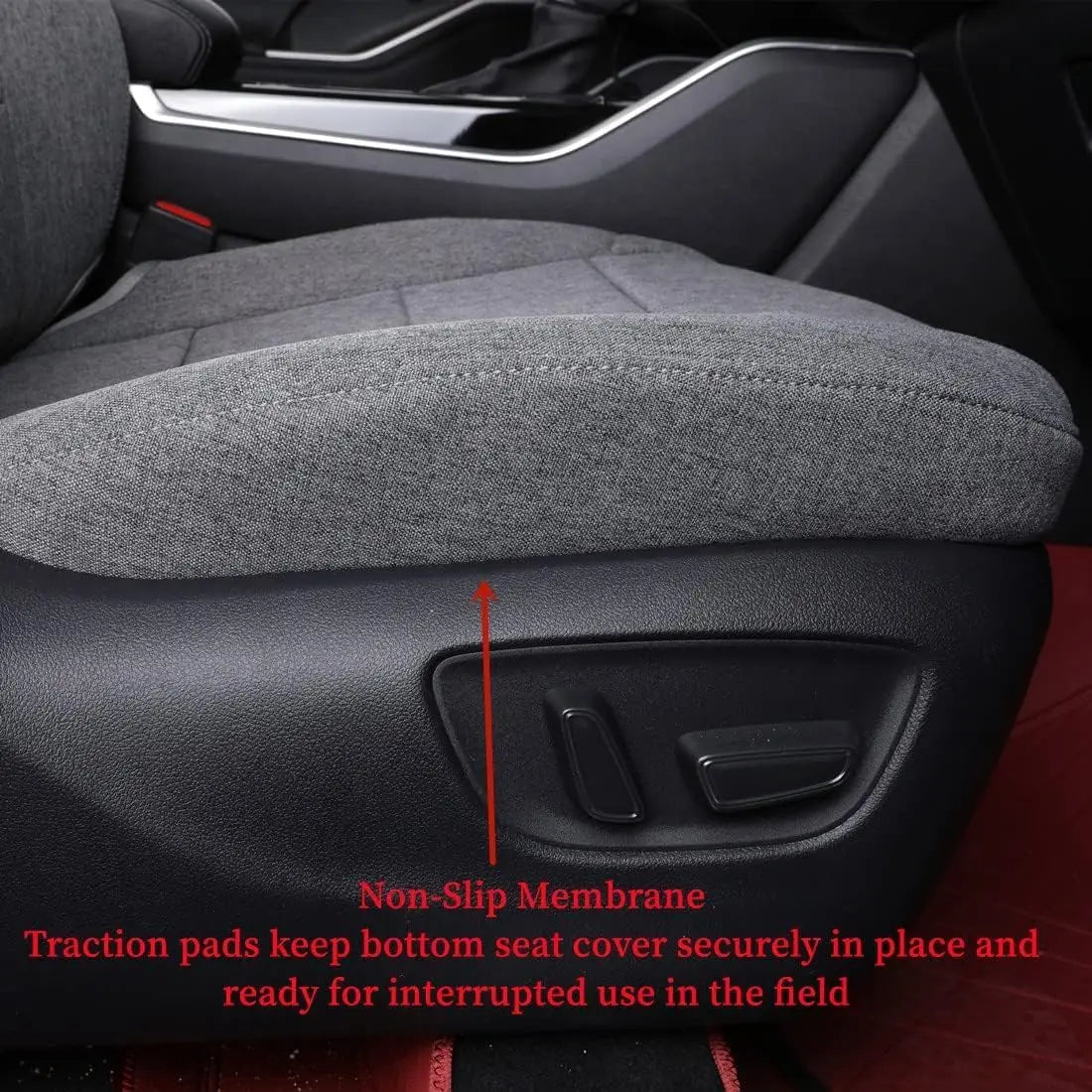 coverdream Polyester 4Runner Car Seat Covers Custom Fit for Toyota 4 Runner 5/7 Seats SR/SR5/TRD Sport/TRD Off-Road/Limited Truck Seat Covers Full Set Breathable Polyester Seat Protect Covers