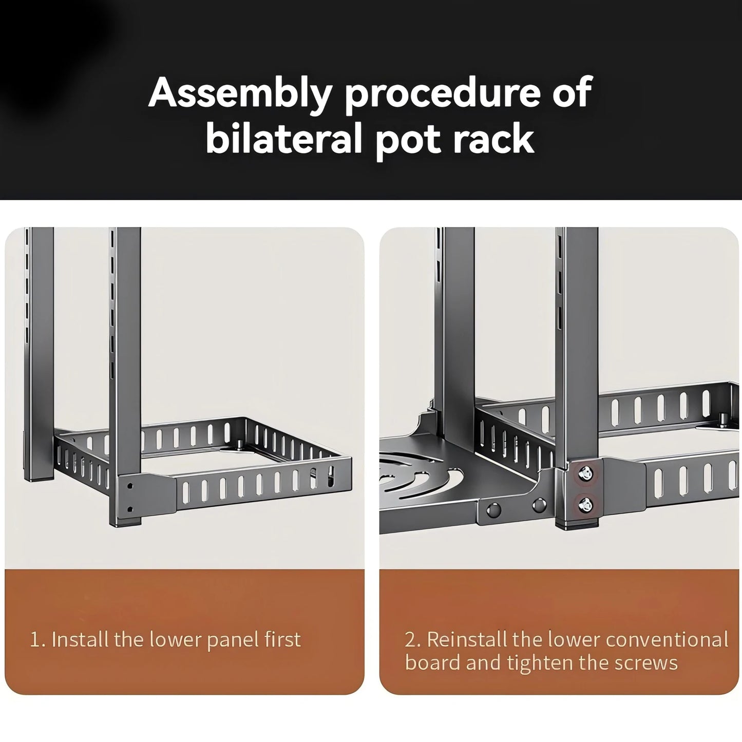 Adjustable Height 2/3/4/5/7 Layer Stainless Steel Kitchen Storage Rack Black Painted Multi-layer Sink Organizer for Pots Plates Home Use Cabinet Shelf