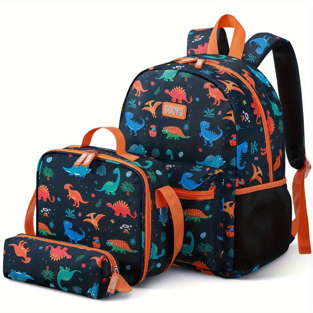 Kids School Backpack Set With Lunch Bag Pencil Case