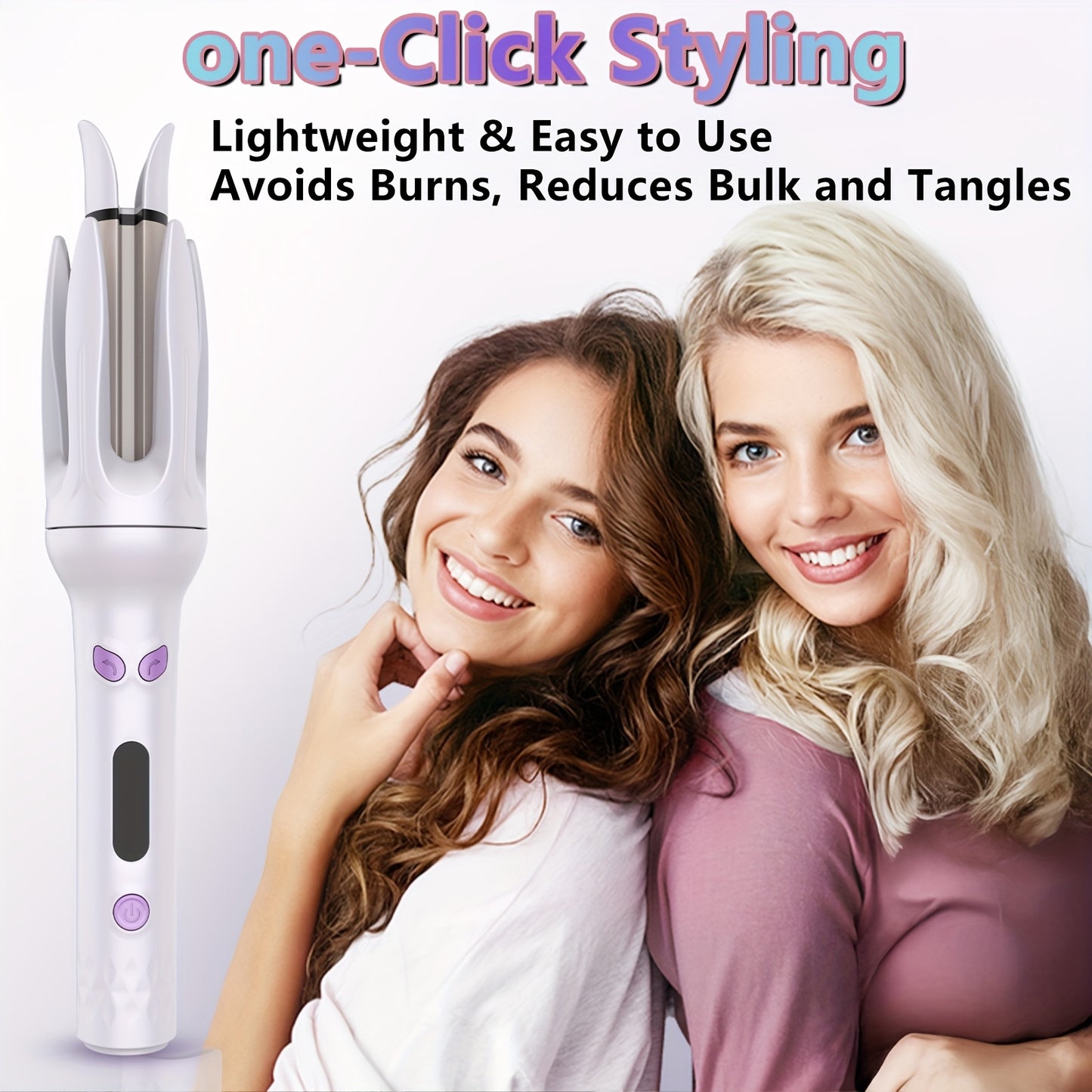 GENAI Automatic Hair Curler With 4 Temperature Options Negative Ion
