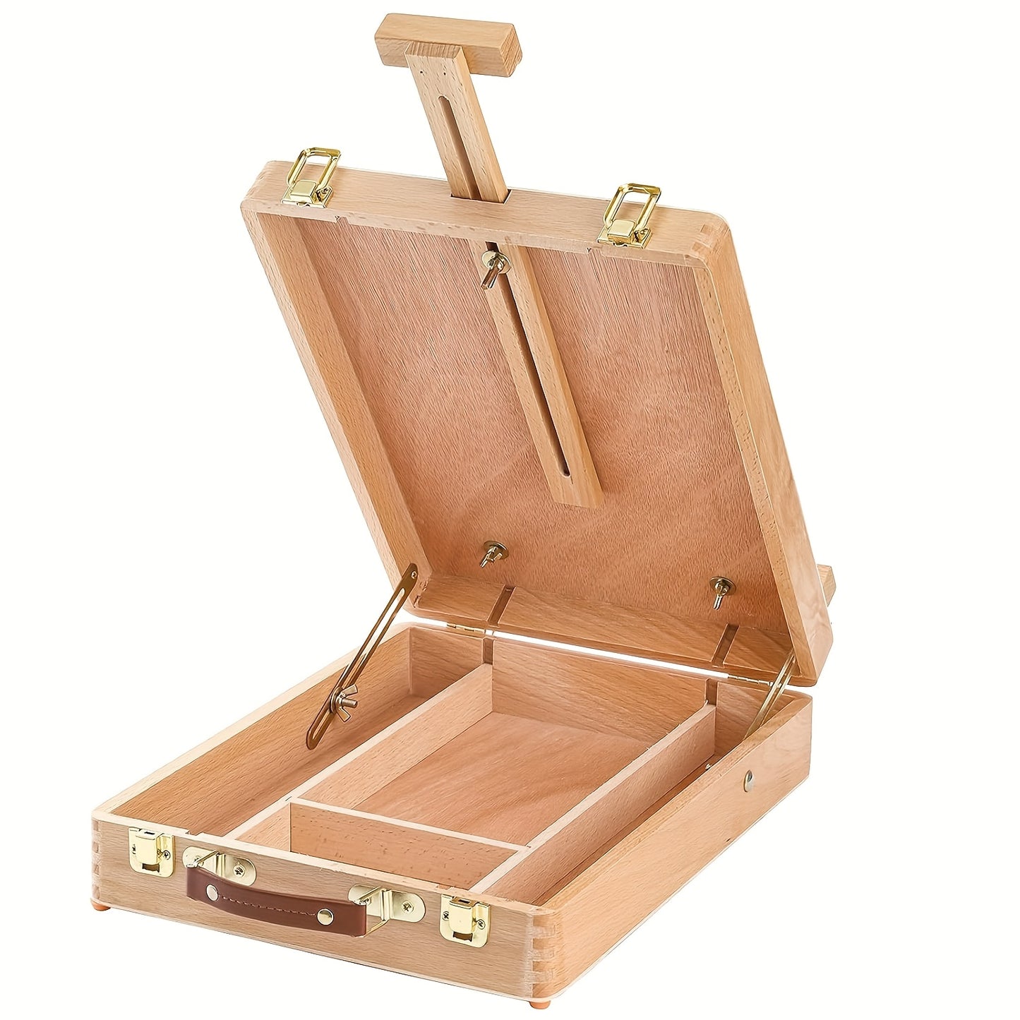 Beechwood Adjustable Easel Stand For Painting And Sketching