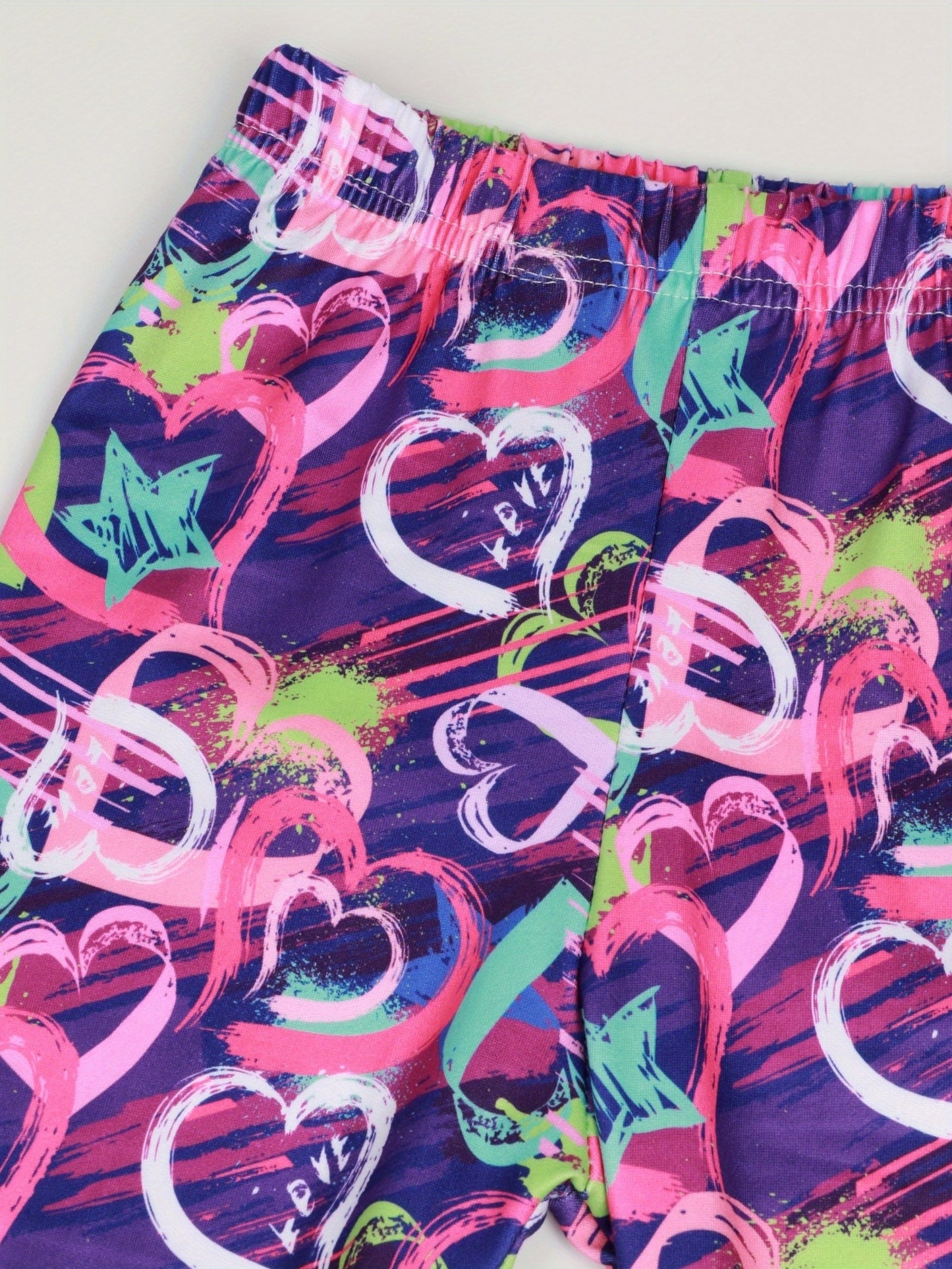 5 Pack Girls Ultra Soft Stretch Leggings With Assorted Prints Cows Unicorns Princesses Dancers Cropped Length For Dance