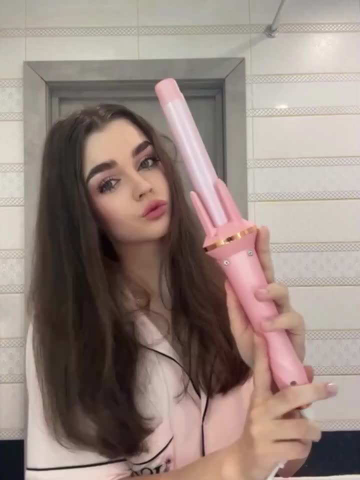 Salon Quality Automatic Curling Iron With Thermostatic Control