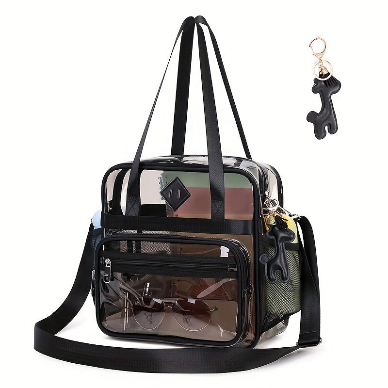 PIG PIG GIRL PVC Shoulder Bag High Capacity Crossbody