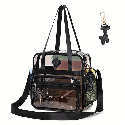 PIG PIG GIRL PVC Shoulder Bag High Capacity Crossbody