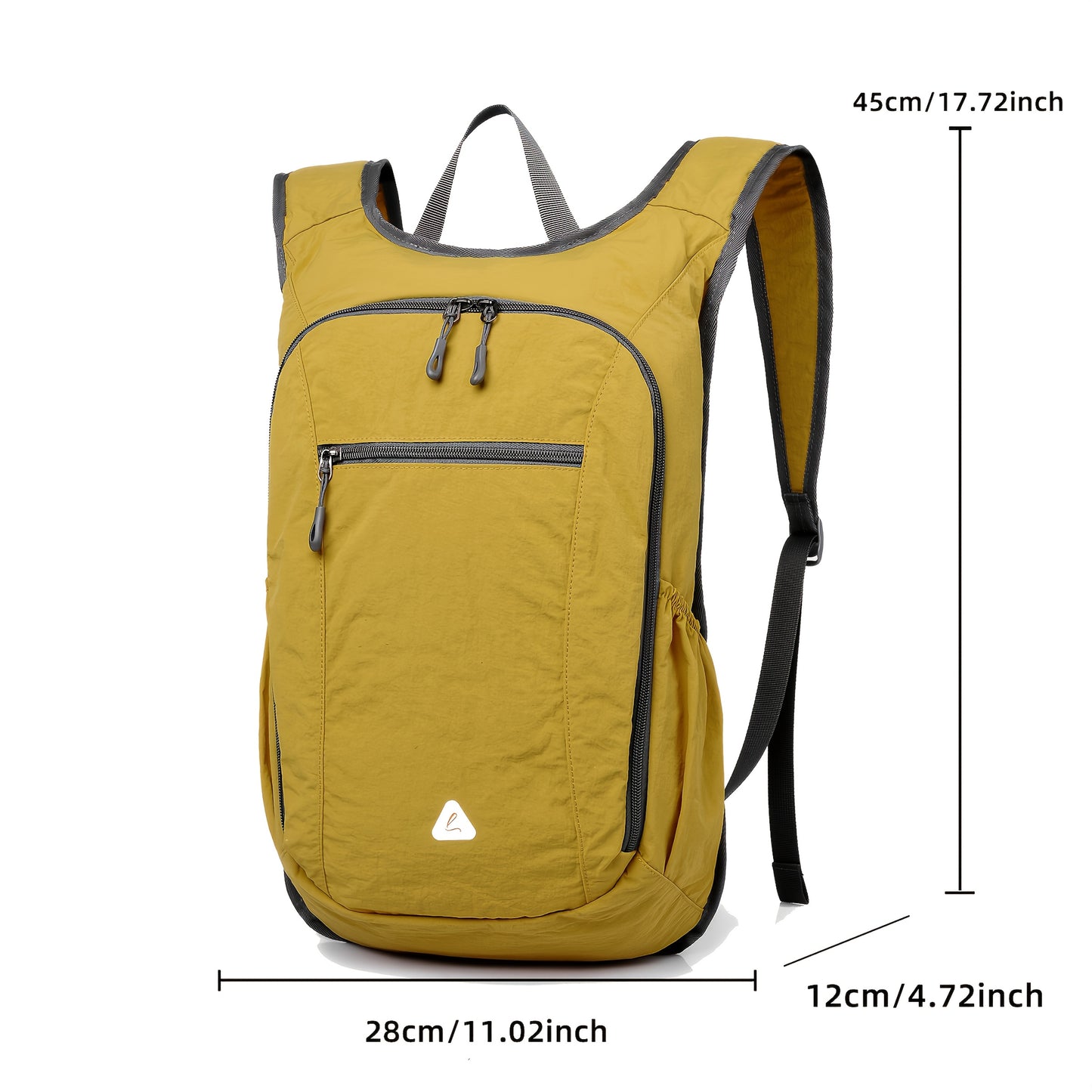 Unisex Anti-Theft Large Capacity Backpack Heavy Duty Travel Trekking Backpack with Laptop Compartment Foldable Design for Cycling Outdoor Activities, Cycling Gear, Heavyduty Material, Multipurpose Backpack, Travelers, Adventu