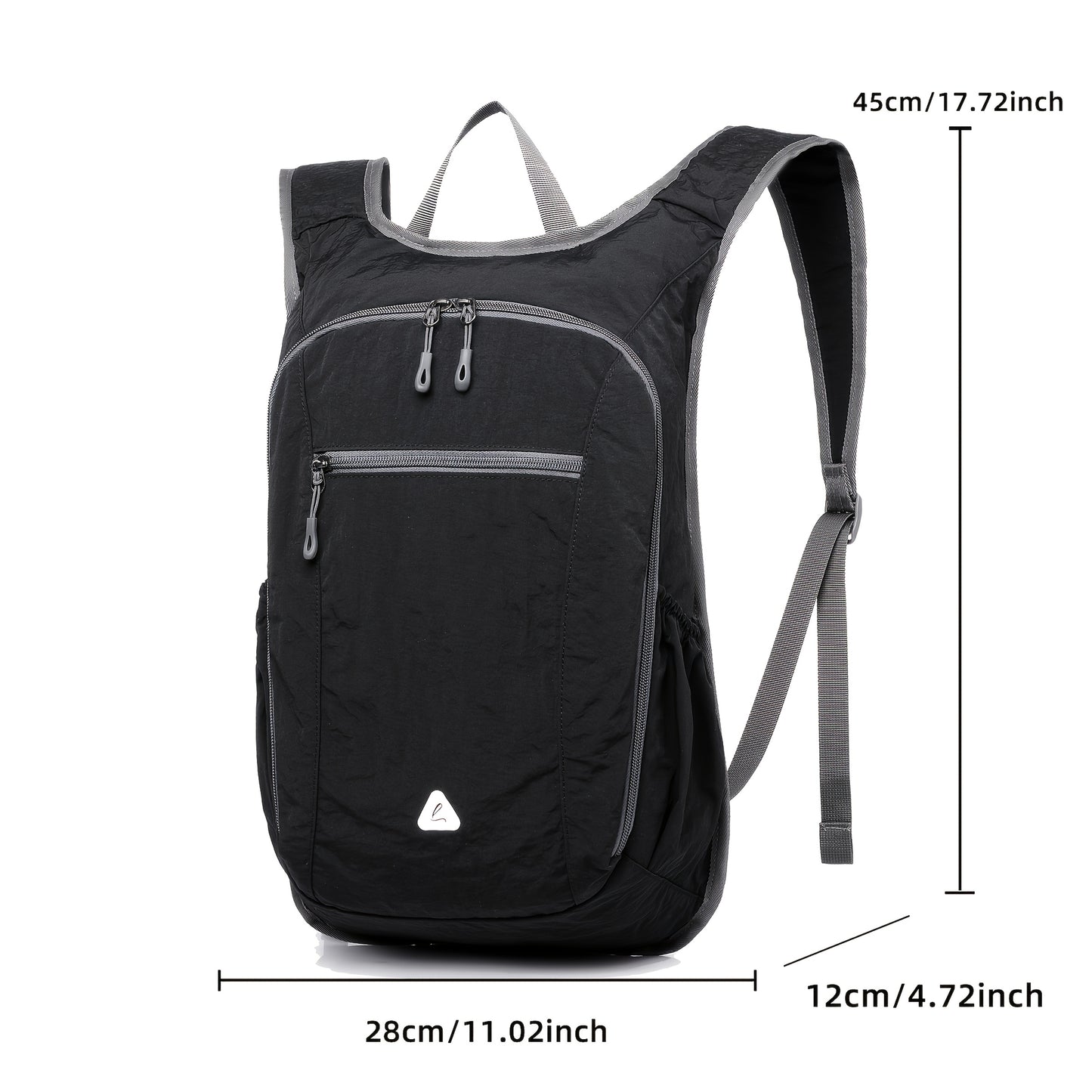 Unisex Anti-Theft Large Capacity Backpack Heavy Duty Travel Trekking Backpack with Laptop Compartment Foldable Design for Cycling Outdoor Activities, Cycling Gear, Heavyduty Material, Multipurpose Backpack, Travelers, Adventu