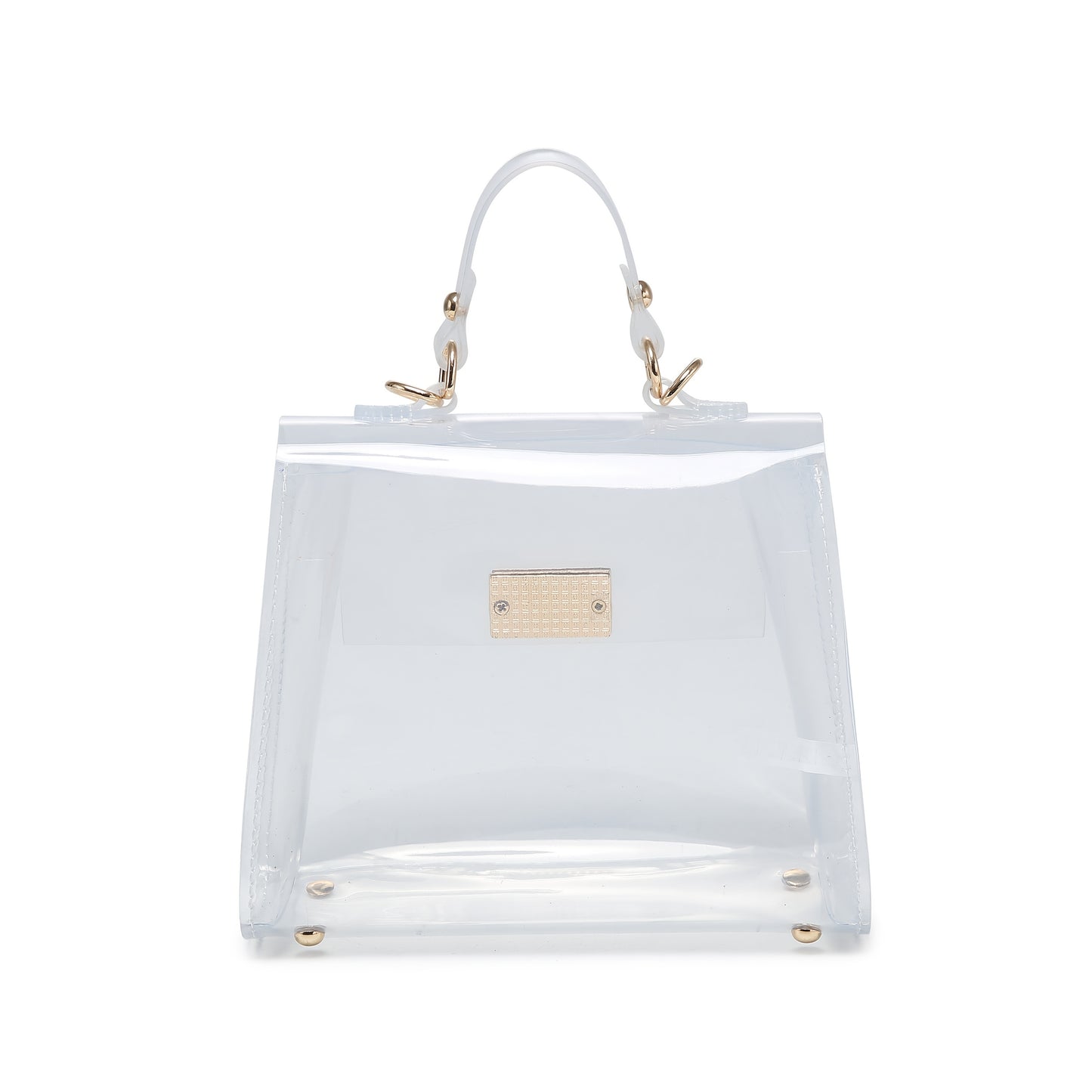 PVC See Through Stadium Wallet For Women Shoulder Bag