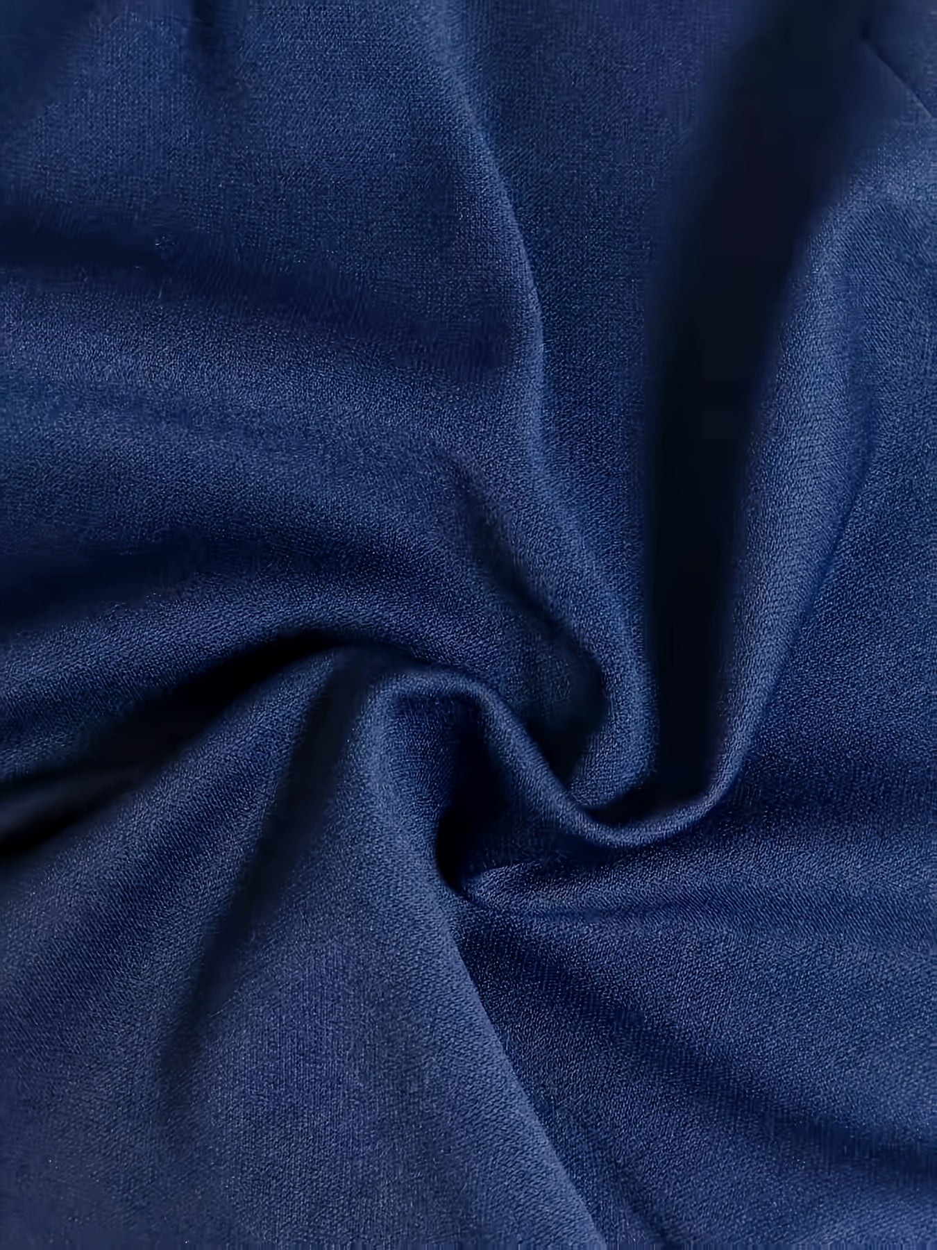 Women'S Elegant Navy Blue & White Contrast V-Neck Bodycon Dress - Three-Quarter Sleeve Knee-Length Formal Attire, X-Line Silhouette with Split Hem for Business, Weddings, Parties & Casual Attire - Spring/Fall Professional Out