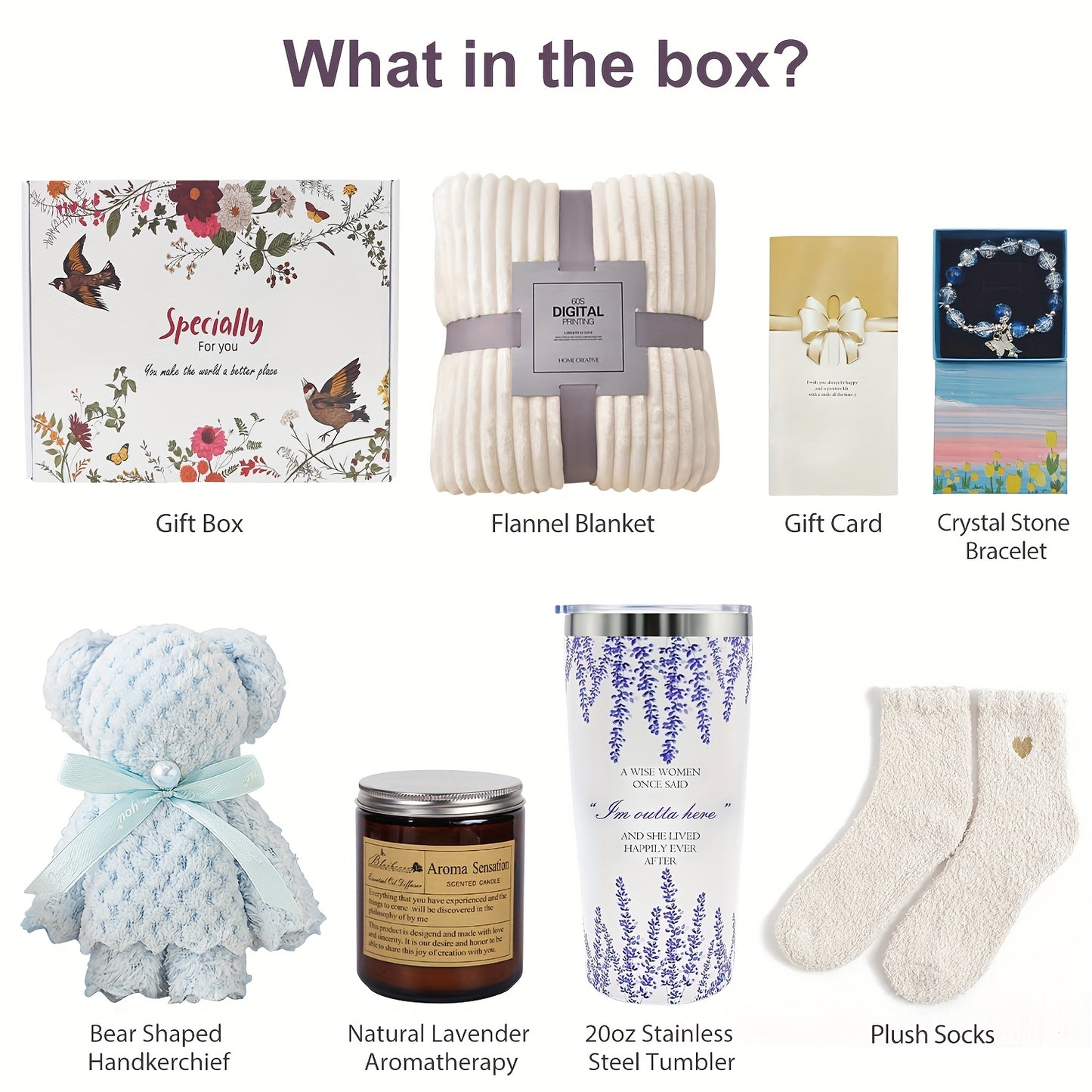 Retirement Gifts For Women 2025, Happy Retirement Gifts For Women Coworker, Teacher, Nurse, Mom, Grandma, Retired Gift Basket With Blanket, 20 OZ Tumbler