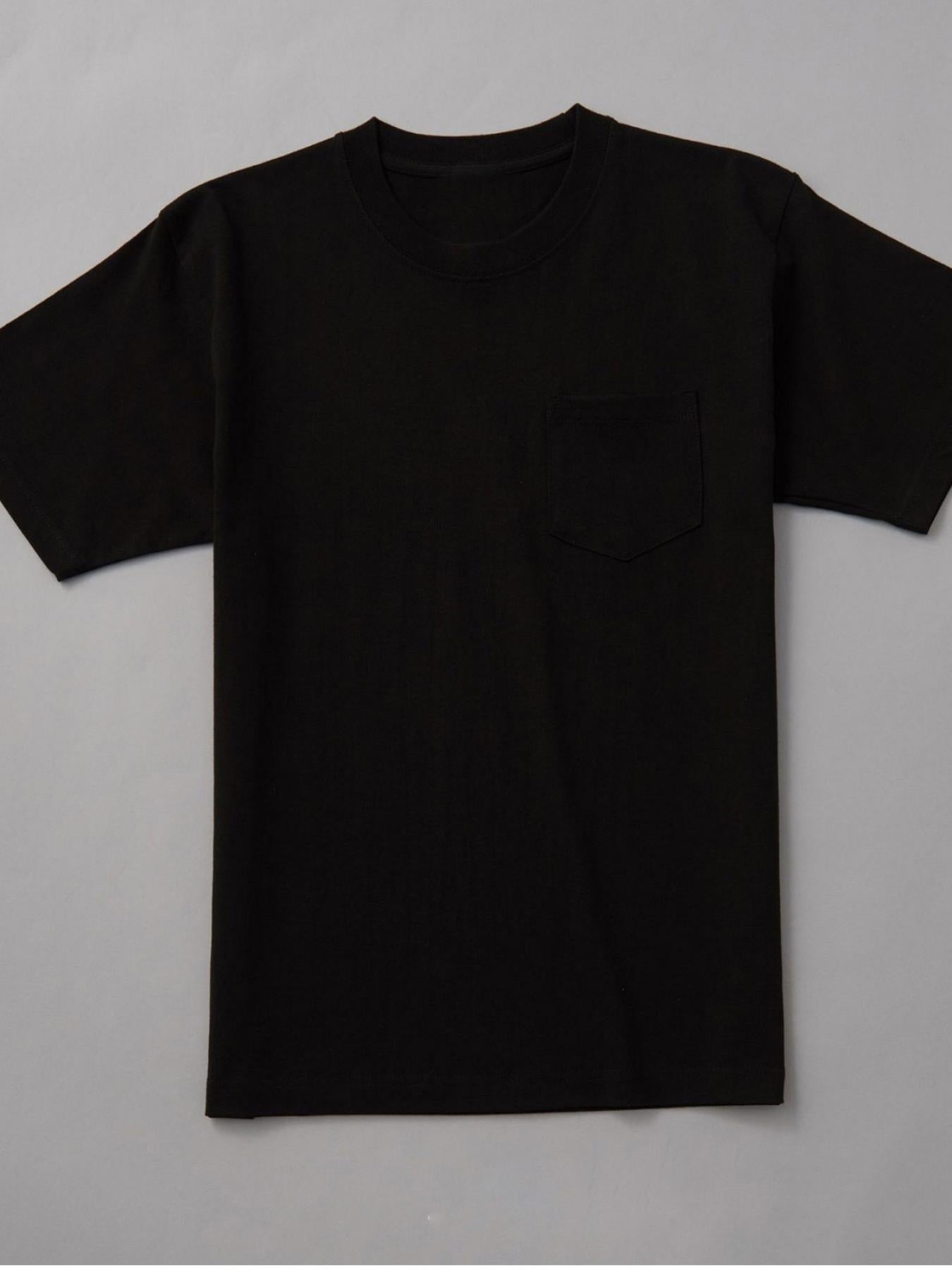 Men's Casual Loose Fit Pocket T-Shirt - Solid Color Short Sleeve Round Neck Tee with Chest Pocket, Machine Washable, Year-Round Versatile Basic Top for Casual Attire (Ideal Christmas Gift) - Available in,, Grey, Navy, PLUS SI