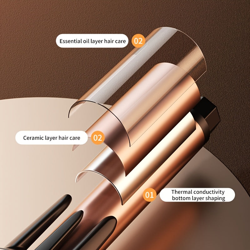 Salon Quality Automatic Curling Iron With Thermostatic Control