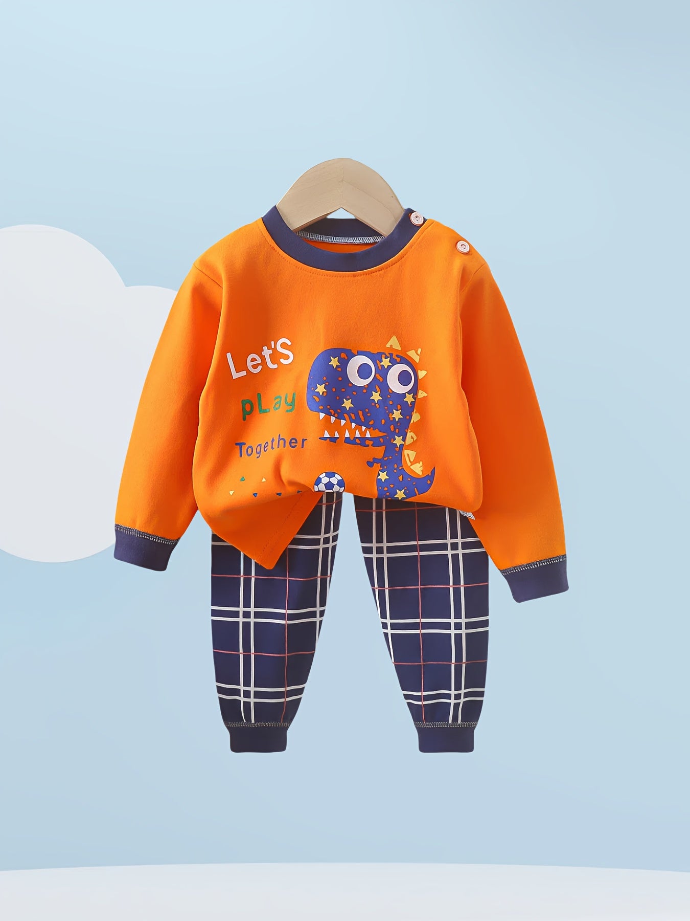 4 Sets Of 8pcs Long-sleeved Shirts And Long Pants for Boys In Autumn And Winter, Animal-printed T-shirts And Kids' Long Pants, Pure Cotton Soft And Comfortable Boys' Sets for Home Wear, Perfect for Outdoor