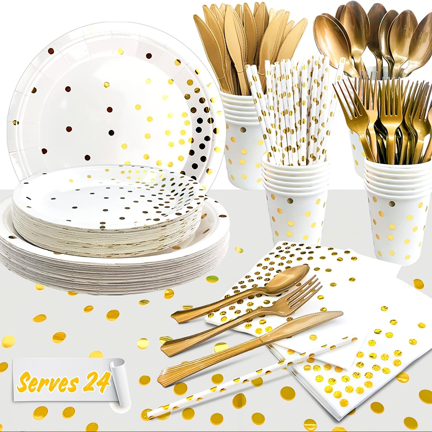 Disco Birthday Party Supplies, 138pcs DiscoParty Decorations & Tableware Set - Disco Party Plates Balloons Banner Cups Napkins Table Cloth Etc Disco Birthday Decorations (Serves 16)