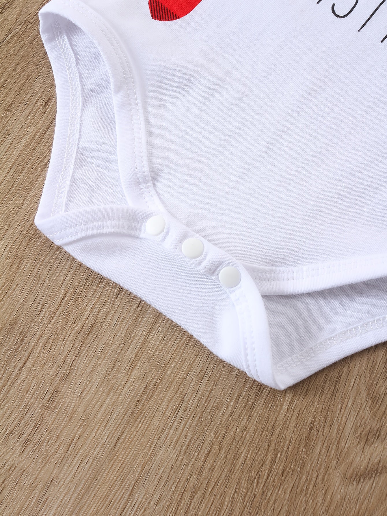 KUKITTY My First Christmas Baby Boy 3 Piece Jumpsuit Outfit