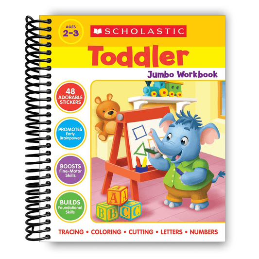 Scholastic Toddler Jumbo Workbook