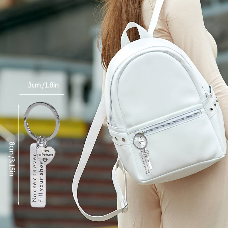 Retirement Gift Set Women Coworker Friend Nurse Mom Retiree Includes Wine Glass Makeup Bag Keychain Christmas Gift