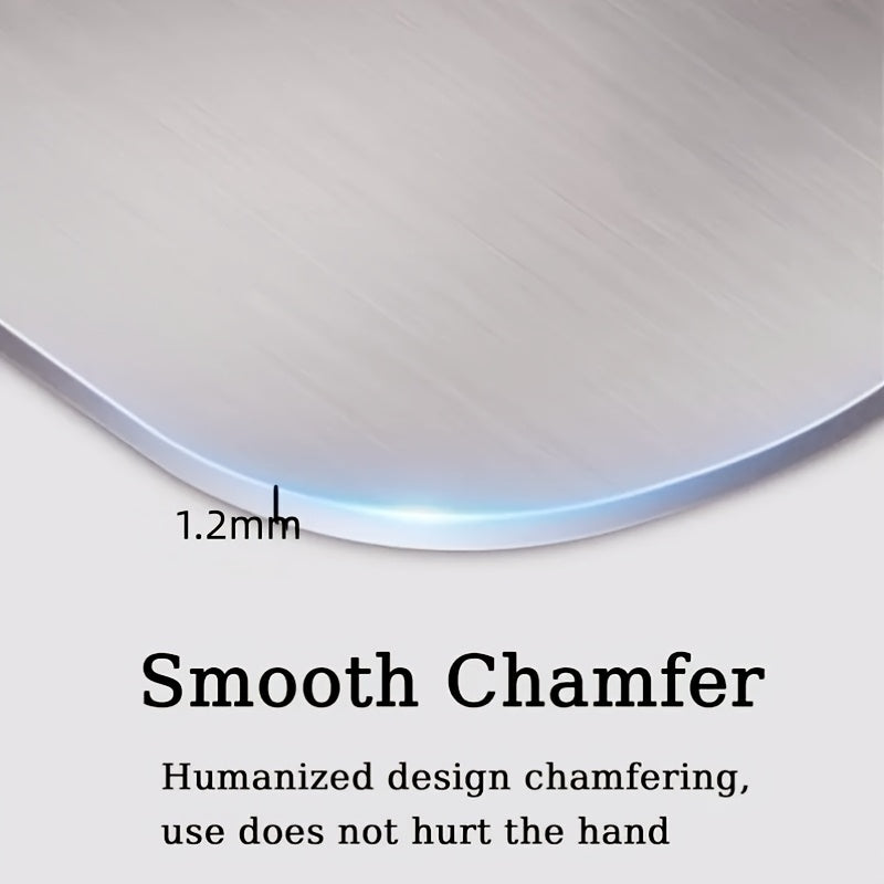 3pcs Pure Titanium Cutting Board Set, 2025 Upgrade.Double-Sided Durable Metal Boards.Dishwasher Safe Kitchen Cutting Boards