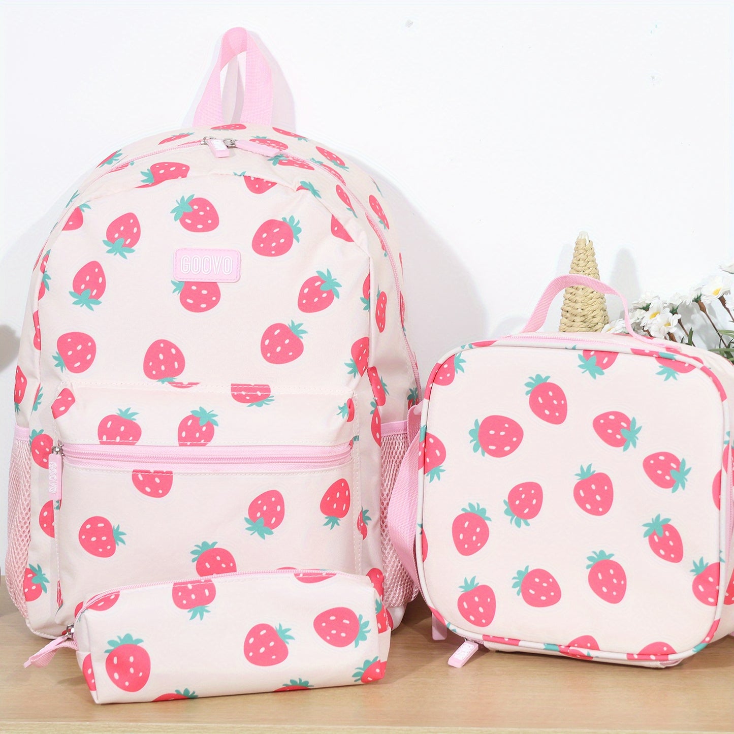 Kids School Backpack Set With Lunch Bag Pencil Case