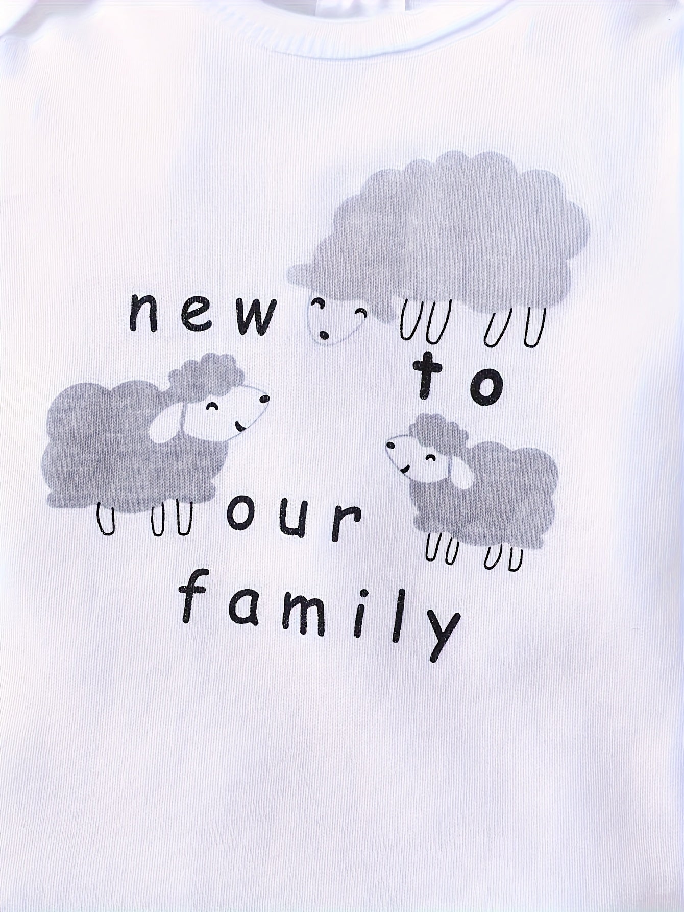 5pcs Newborn Baby Girl Outfits - Soft Cotton Sheep Romper Suit with Short-Sleeve Bodysuit, Button Closure Crawling Jumpsuit | All-Season Girl Clothing (Machine Washable) for home Wear & Photo Shoots - Adorable Sheep  for, Per