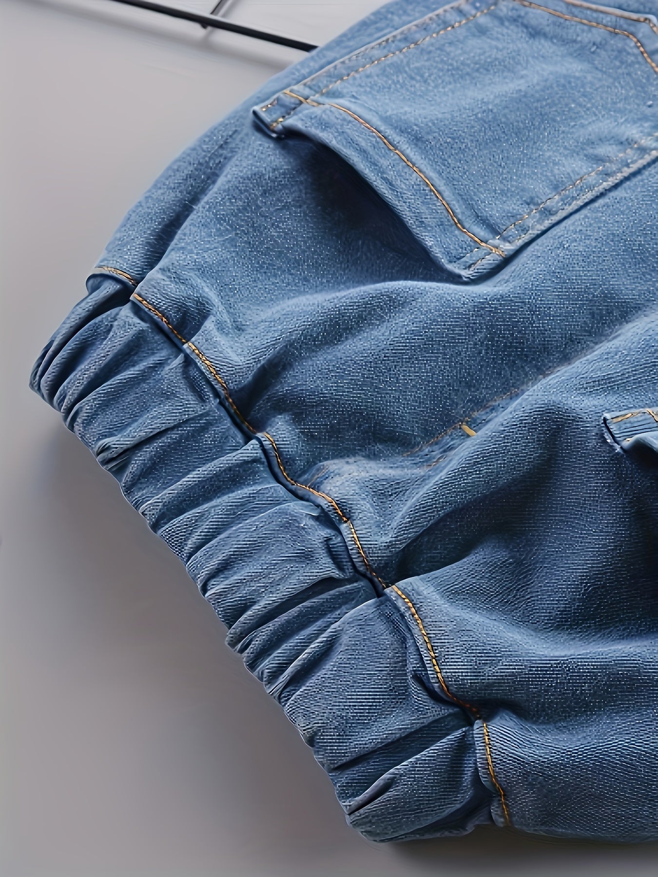 Boys Cartoon Car Print Lapel Shirt And Trousers Set