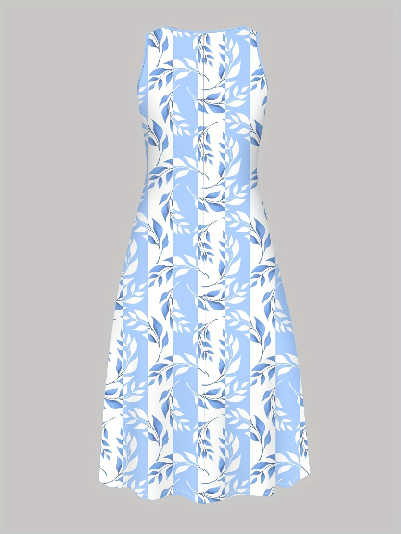 Elegant Dress Set | Drawing Pattern Print Fashion Resort Jacket Vest Long Skirt Set | Spring and Autumn Comfortable Fit Regular Casual Suit with Crew Neck and Fake Drawstring Details