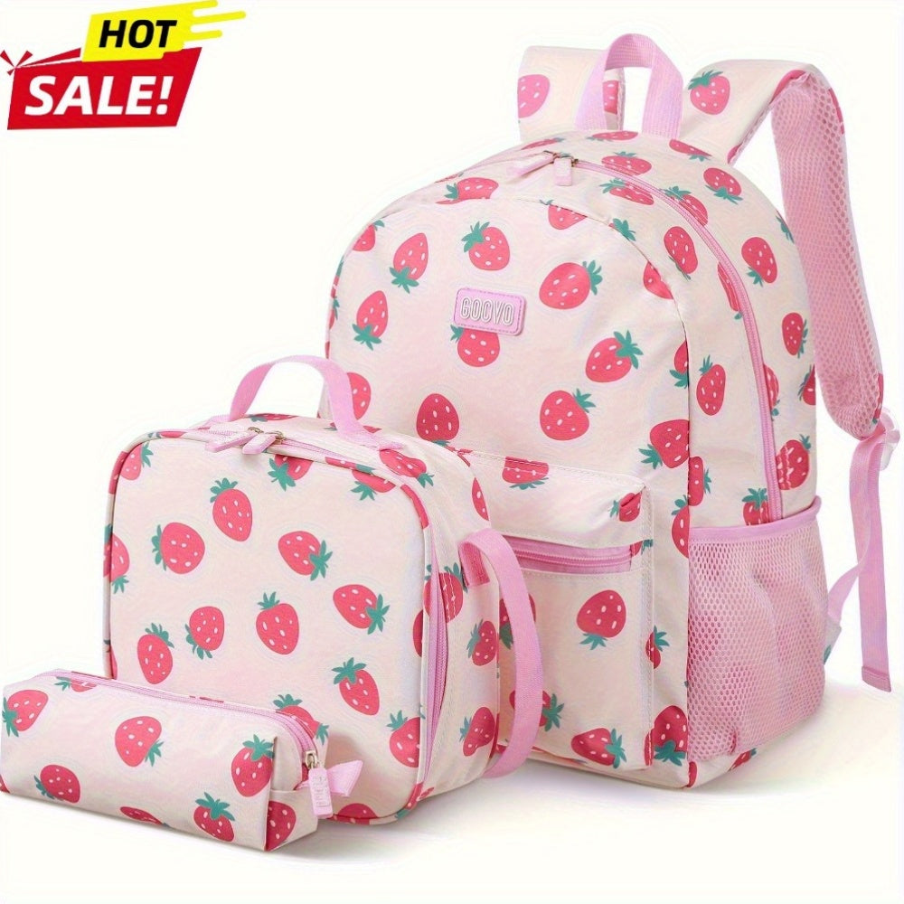 Kids School Backpack Set With Lunch Bag Pencil Case