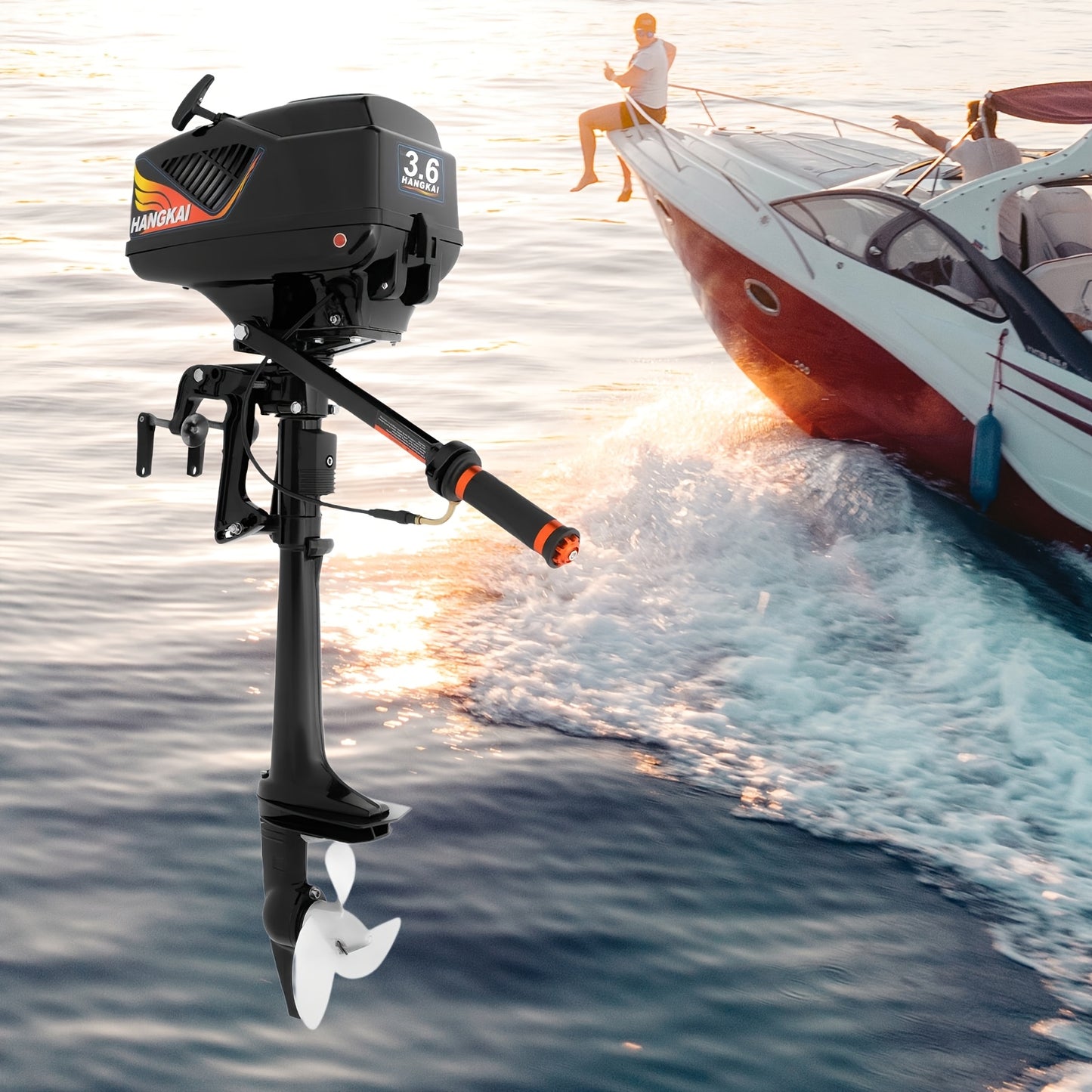 GDRASUYA 3.6 HP Two Stroke Marine Engine Mounting Bracket For Outboard Motor Components Kit