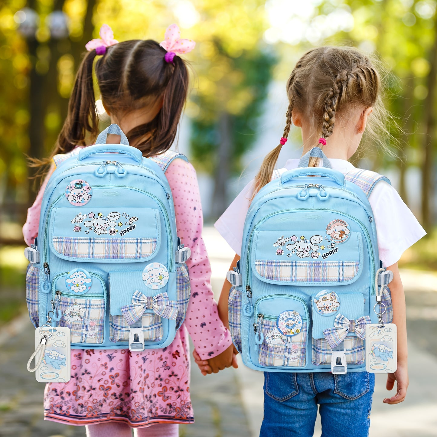 Sanrio Cartoon Shoulder Bag Lightweight Travel Backpack For Students