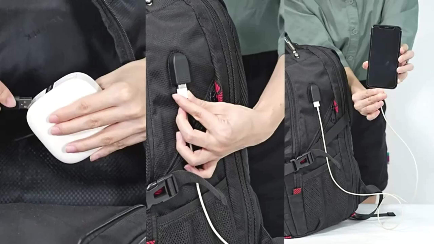 Travel Backpack, Extra Large 13.21gal Laptop Backpacks For Men Women, College Backpacks Airline Approved Business Work Bag With USB Charging Port Fits 17 Inch Computer, Men'S Gifts, School Backpack For Teens, Travel Accessori