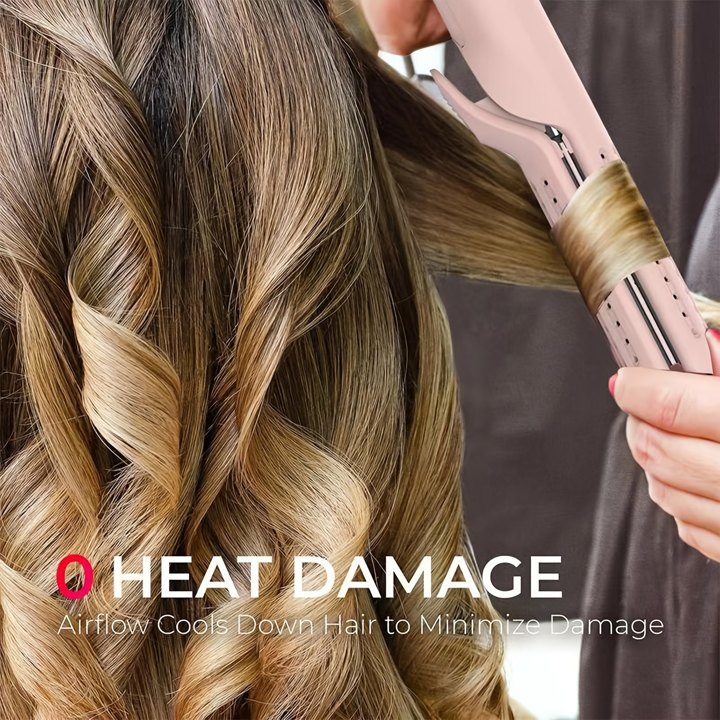 Dual Purpose Airflow Curling Iron With 360 Airflow Styler