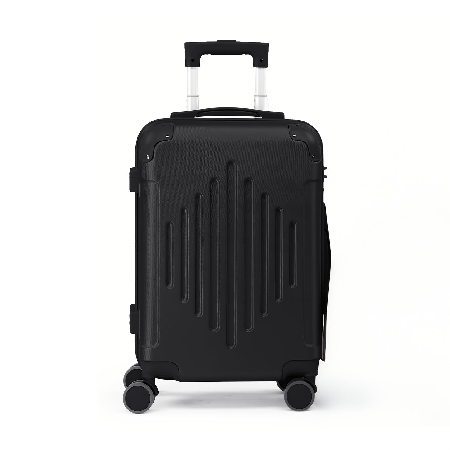 AUTOFOREVER Rose Golden ABS Trolley Case 12 16 20 24 28 Inch With Spinner Wheels And Combination Lock