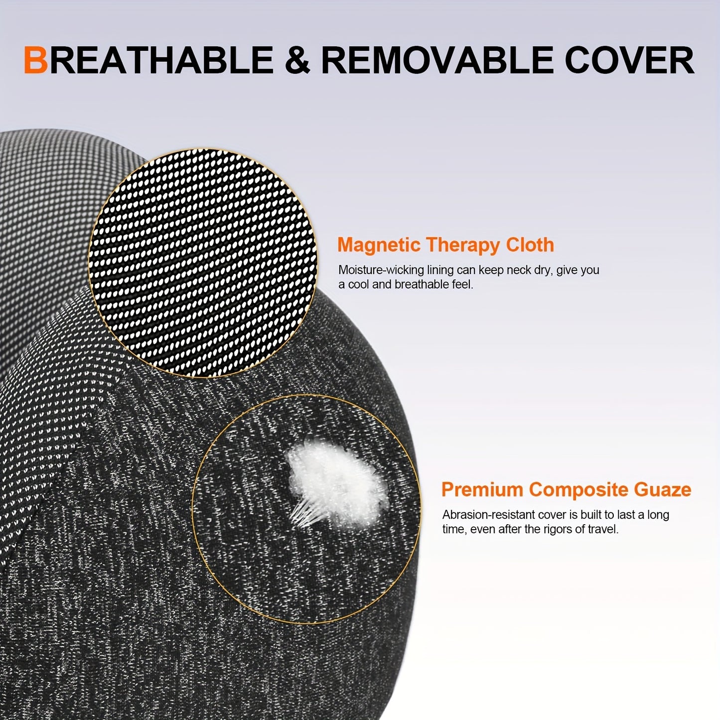 1pc Hooded Neck Pillow | Hand Washable Portable Travel Neck Pillow with Hidden Hat, Suitable for Plane, Train, Office Sleep Scenes, Mixed Color Non- Fabric with and Polyester